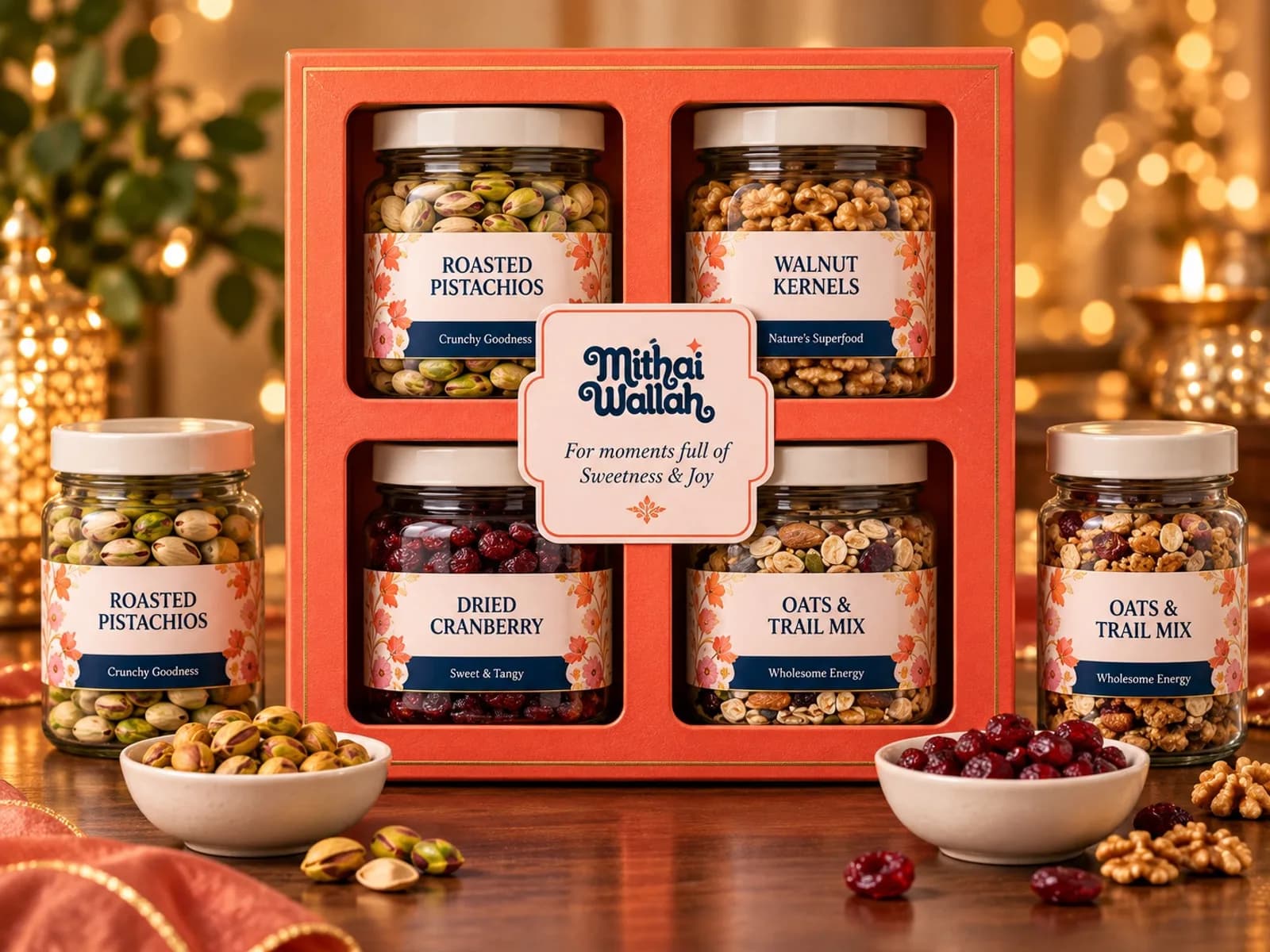 Premium Dry Fruit Box packaging